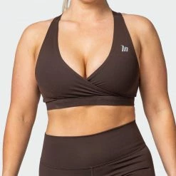 Muscle Nation Force Bra - Chocolate Featured