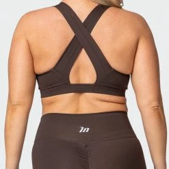 Muscle Nation Force Bra - Chocolate Featured