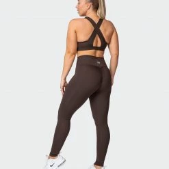 Muscle Nation Force Bra - Chocolate Featured