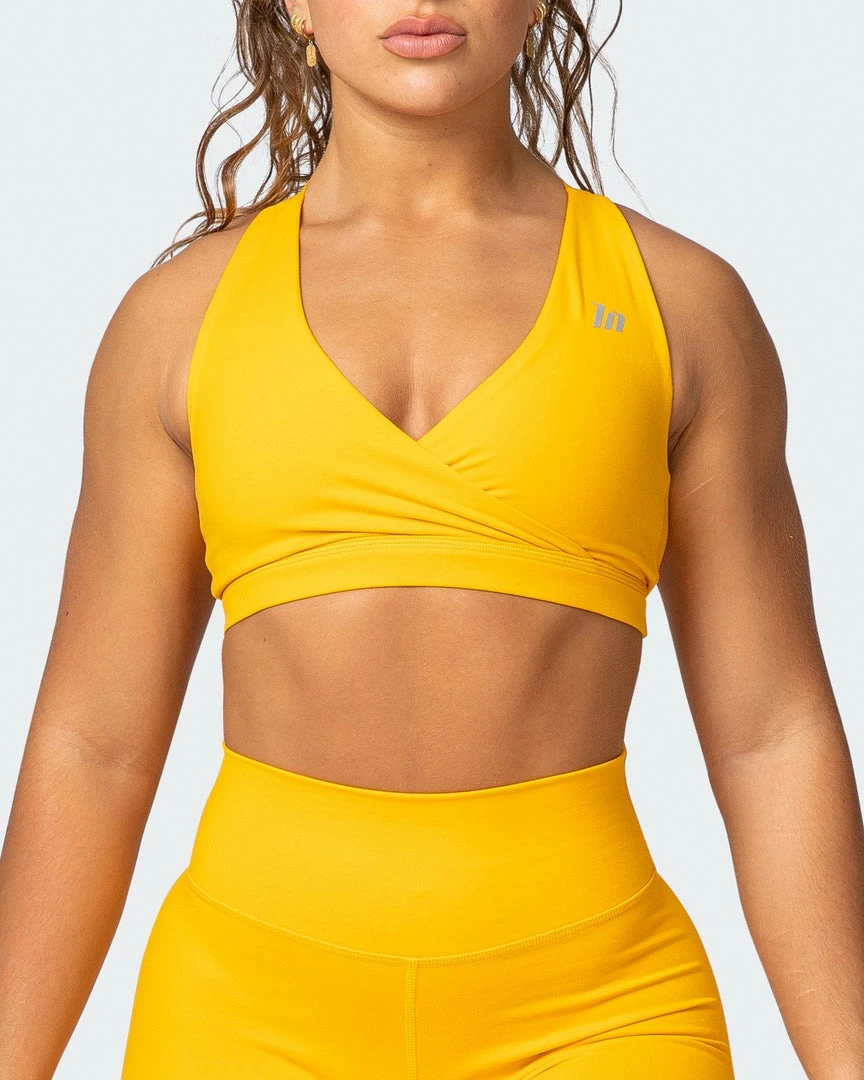 Muscle Nation Force Bra - Golden 4 Muscle Nation Force Bra - Golden