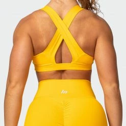 Muscle Nation Force Bra - Golden 12 Muscle Nation Force Bra - Golden