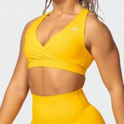 Muscle Nation Force Bra - Golden 16 Muscle Nation Force Bra - Golden