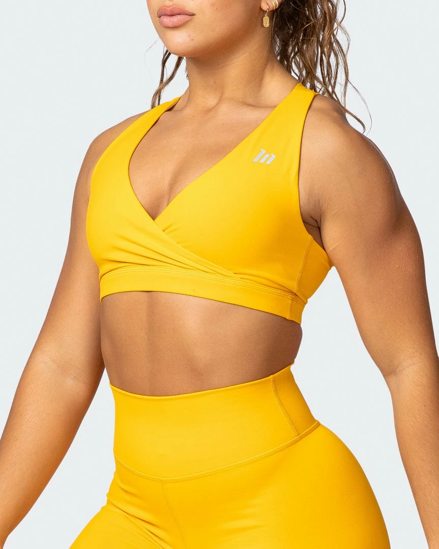 Muscle Nation Force Bra - Golden 9 Muscle Nation Force Bra - Golden