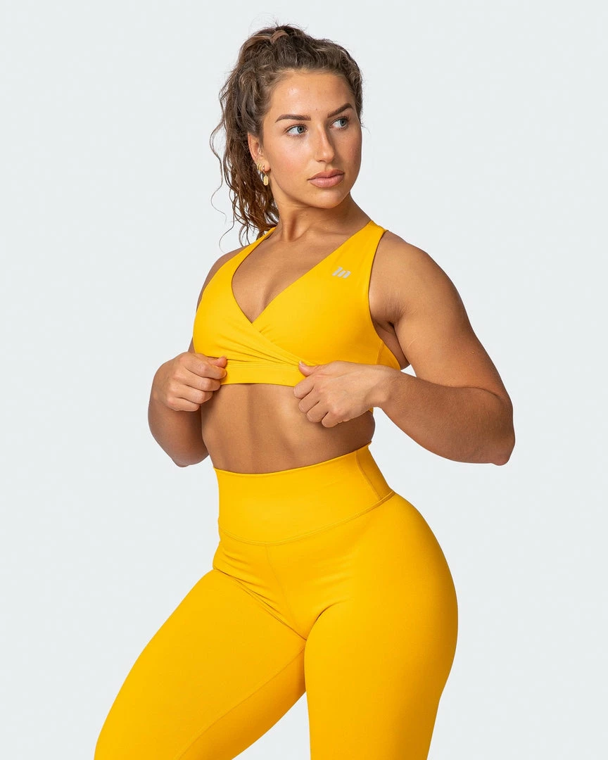 Muscle Nation Force Bra - Golden 10 Muscle Nation Force Bra - Golden