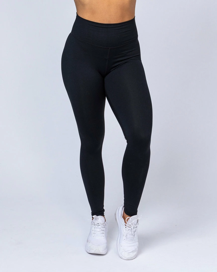 Muscle Nation Signature Full Length Scrunch Leggings - Black 4 Muscle Nation Signature Full Length Scrunch Leggings - Black