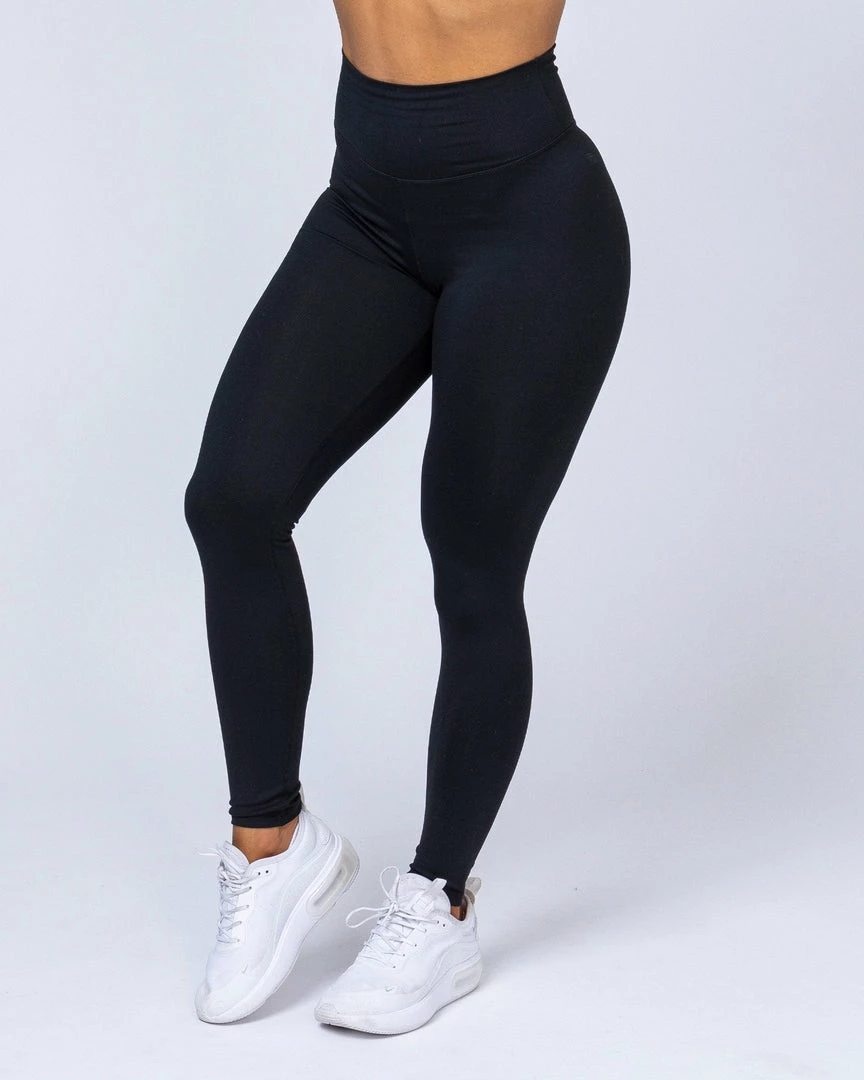 Muscle Nation Signature Full Length Scrunch Leggings - Black 6 Muscle Nation Signature Full Length Scrunch Leggings - Black