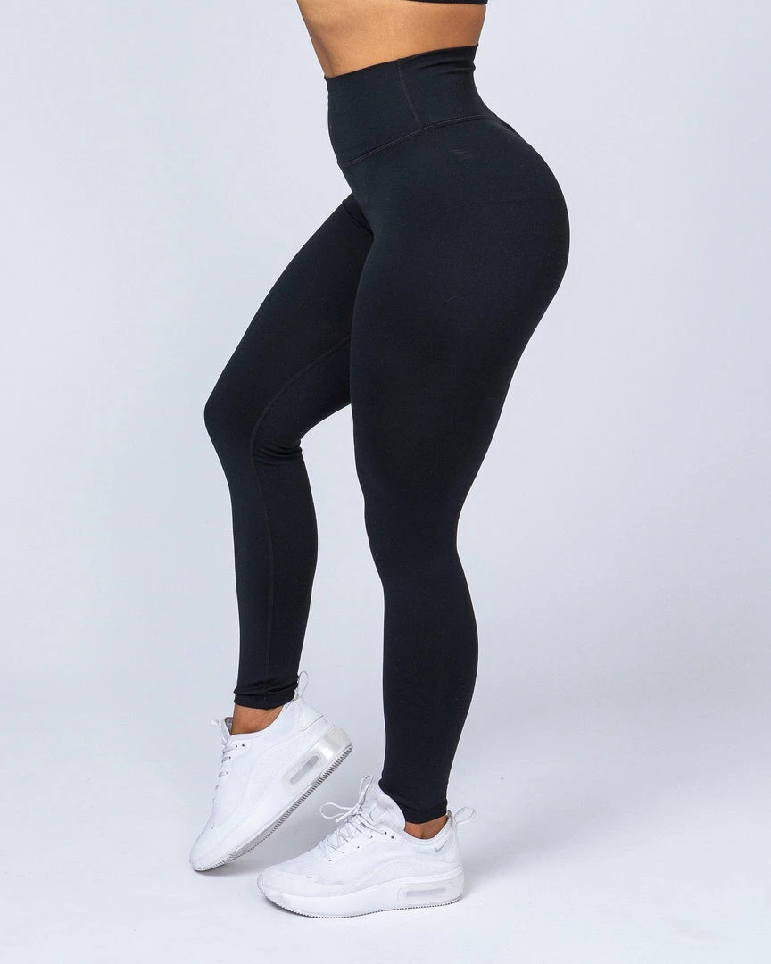 Muscle Nation Signature Full Length Scrunch Leggings - Black 7 Muscle Nation Signature Full Length Scrunch Leggings - Black