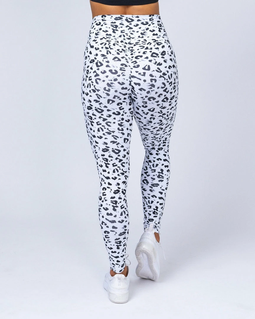 Muscle Nation Scrunch Bum Signature Full Length Scrunch Leggings - Snow Leopard 3 Muscle Nation Scrunch Bum Signature Full Length Scrunch Leggings - Snow Leopard