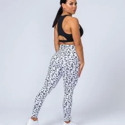 Muscle Nation Scrunch Bum Signature Full Length Scrunch Leggings - Snow Leopard 15 Muscle Nation Scrunch Bum Signature Full Length Scrunch Leggings - Snow Leopard