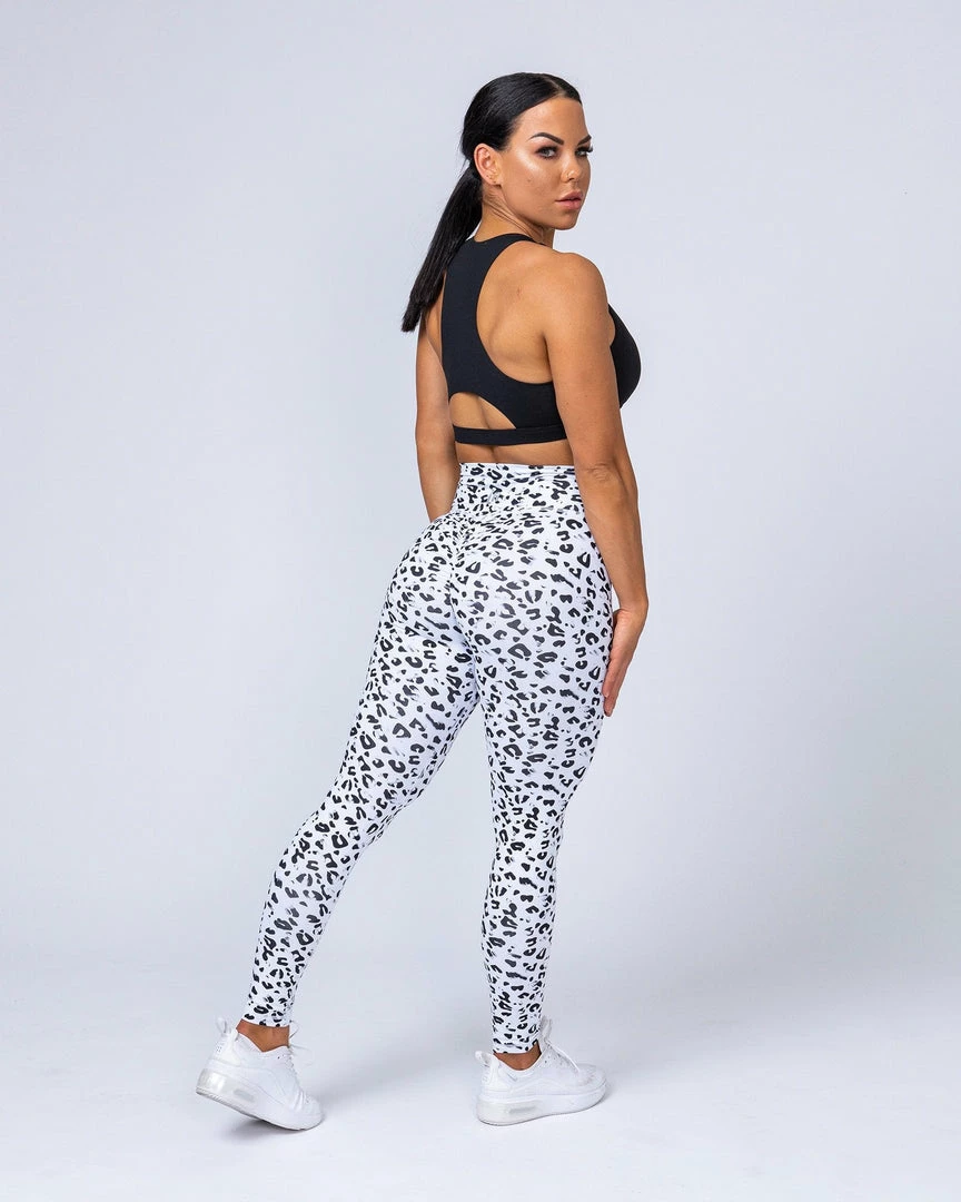 Muscle Nation Scrunch Bum Signature Full Length Scrunch Leggings - Snow Leopard 9 Muscle Nation Scrunch Bum Signature Full Length Scrunch Leggings - Snow Leopard