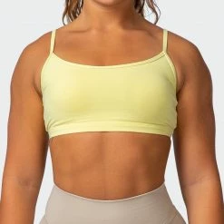 Muscle Nation 30% EOFY SALE Function Bra - Lemon Fizz