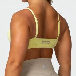 Muscle Nation 30% EOFY SALE Function Bra - Lemon Fizz