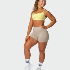 Muscle Nation 30% EOFY SALE Function Bra - Lemon Fizz