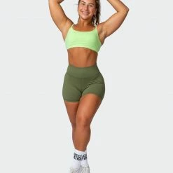 Muscle Nation Function Bra - Lime Flash