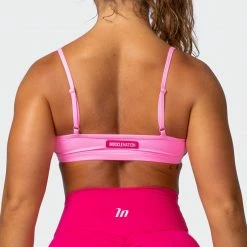 Muscle Nation Function Bra - Shocking Pink 30% EOFY SALE