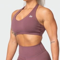 Muscle Nation Halter Bra - Dusk Womens 21 Muscle Nation Halter Bra - Dusk Womens