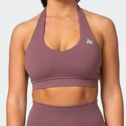 Muscle Nation Halter Bra - Dusk Womens