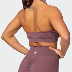 Muscle Nation Halter Bra - Dusk Womens 15 Muscle Nation Halter Bra - Dusk Womens
