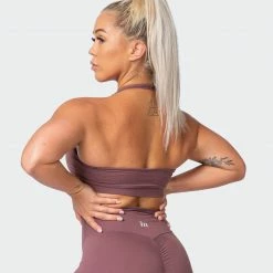 Muscle Nation Halter Bra - Dusk Womens 16 Muscle Nation Halter Bra - Dusk Womens