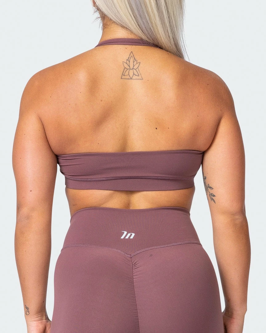 Muscle Nation Halter Bra - Dusk Womens 9 Muscle Nation Halter Bra - Dusk Womens
