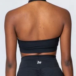Muscle Nation Halter Bra - Black 13 Muscle Nation Halter Bra - Black