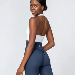 Muscle Nation 30% EOFY SALE Halter Bra - White