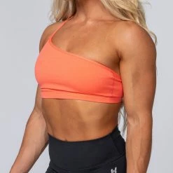 Muscle Nation HBxMN Sea Spray Bralette - Hot Coral 13 Muscle Nation HBxMN Sea Spray Bralette - Hot Coral