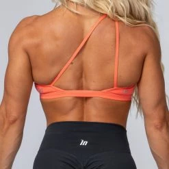 Muscle Nation HBxMN Sea Spray Bralette - Hot Coral 16 Muscle Nation HBxMN Sea Spray Bralette - Hot Coral