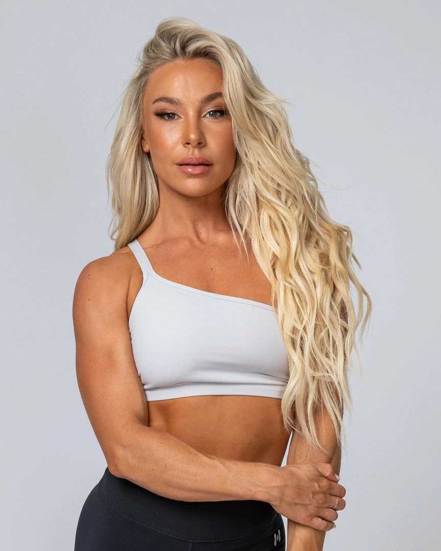 Muscle Nation HBxMN Sea Spray Bralette - Light Grey Womens 3 Muscle Nation HBxMN Sea Spray Bralette - Light Grey Womens