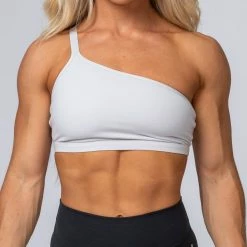 Muscle Nation HBxMN Sea Spray Bralette - Light Grey Womens 13 Muscle Nation HBxMN Sea Spray Bralette - Light Grey Womens