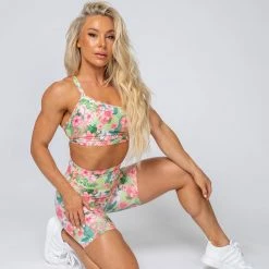 Muscle Nation HBxMN Sea Spray Bralette - Tropical Floral