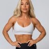 Muscle Nation HBxMN Sun Kissed Bralette - Light Grey