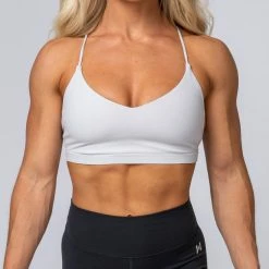 Muscle Nation HBxMN Sun Kissed Bralette - Light Grey 12 Muscle Nation HBxMN Sun Kissed Bralette - Light Grey