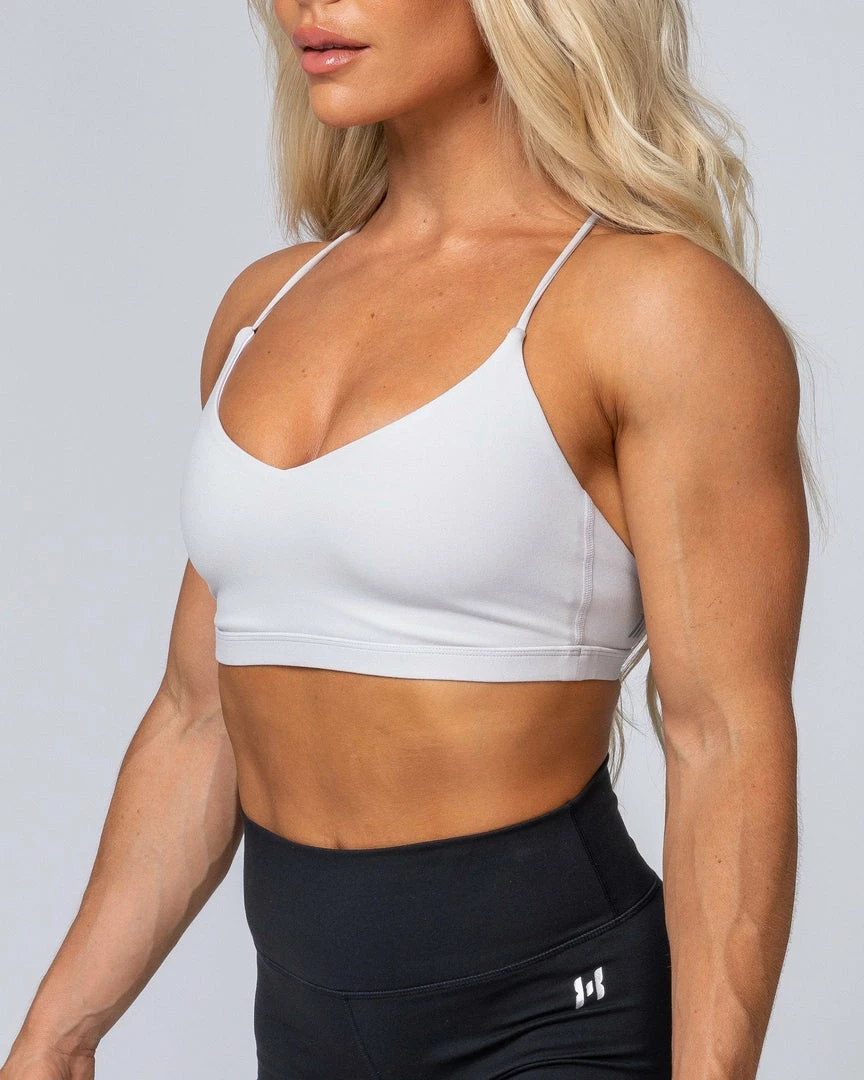 Muscle Nation HBxMN Sun Kissed Bralette - Light Grey 6 Muscle Nation HBxMN Sun Kissed Bralette - Light Grey