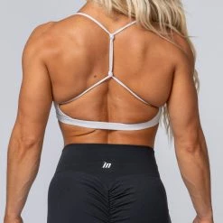 Muscle Nation HBxMN Sun Kissed Bralette - Light Grey 16 Muscle Nation HBxMN Sun Kissed Bralette - Light Grey