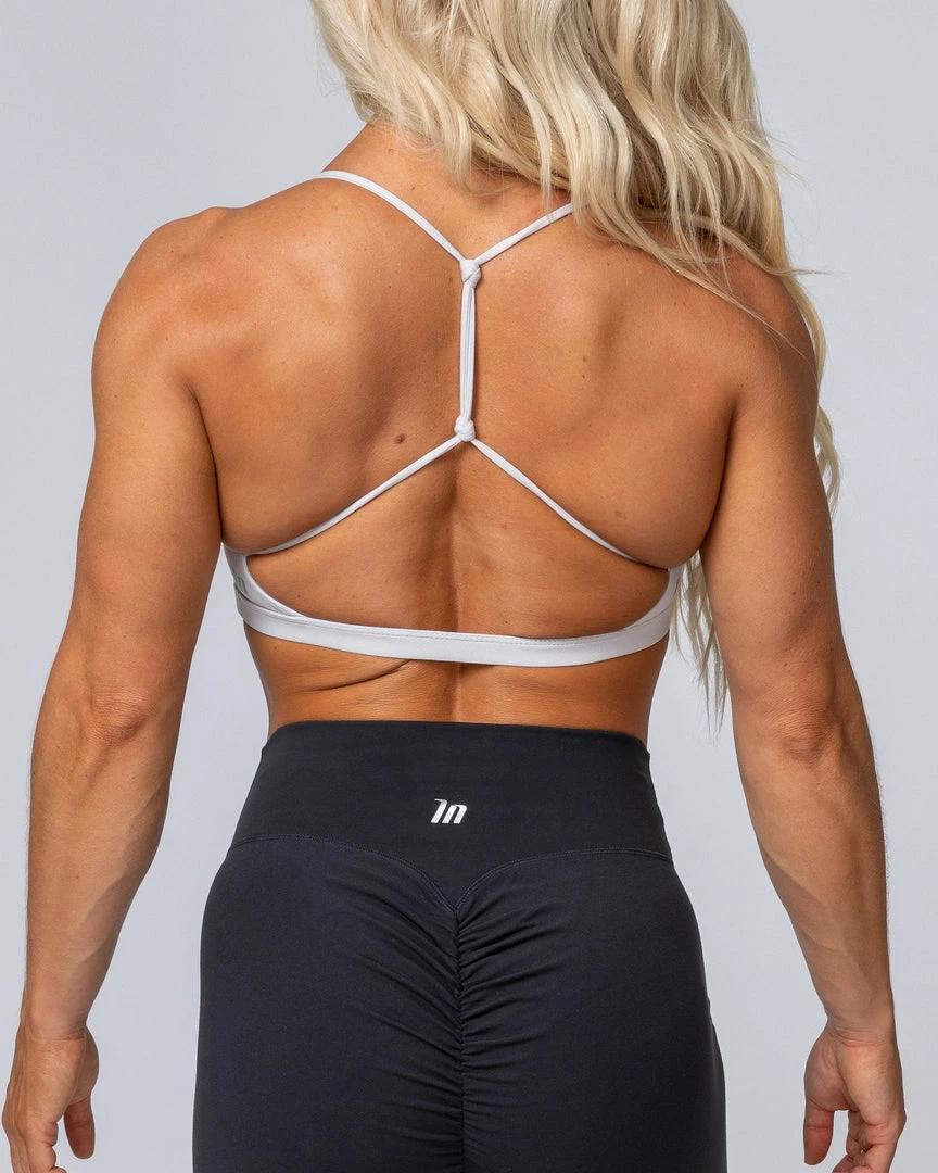 Muscle Nation HBxMN Sun Kissed Bralette - Light Grey 9 Muscle Nation HBxMN Sun Kissed Bralette - Light Grey