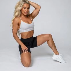 Muscle Nation HBxMN Sun Kissed Bralette - Light Grey 17 Muscle Nation HBxMN Sun Kissed Bralette - Light Grey