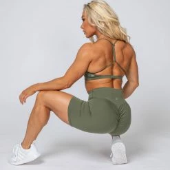 Muscle Nation HBxMN Sun Kissed Bralette - Military