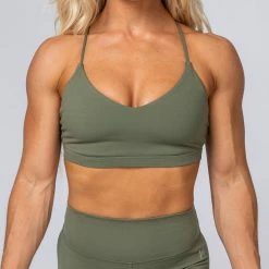 Muscle Nation HBxMN Sun Kissed Bralette - Military