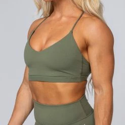 Muscle Nation HBxMN Sun Kissed Bralette - Military