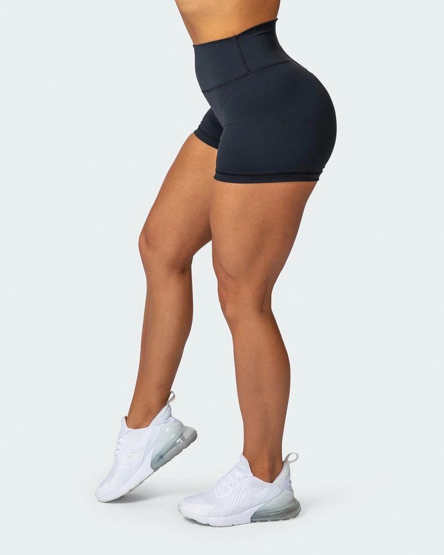 Muscle Nation 30% EOFY SALE Signature Scrunch Booty Shorts - Black 5 Muscle Nation 30% EOFY SALE Signature Scrunch Booty Shorts - Black
