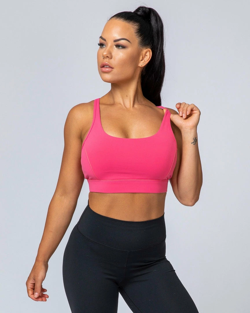 Muscle Nation HIIT Bra - Flamingo 3 Muscle Nation HIIT Bra - Flamingo