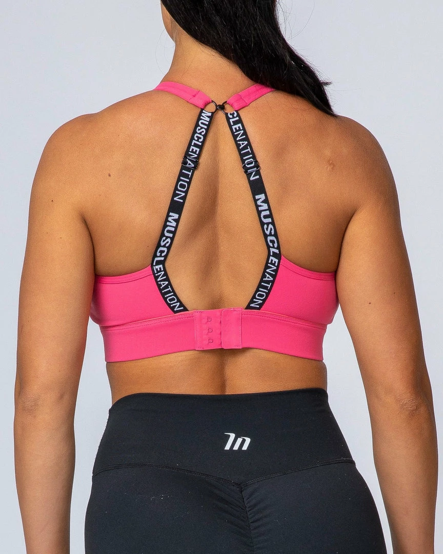 Muscle Nation HIIT Bra - Flamingo 10 Muscle Nation HIIT Bra - Flamingo