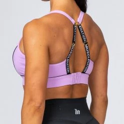 Muscle Nation HIIT Bra - Lilac Womens