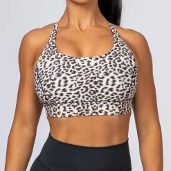 Muscle Nation Womens HIIT Bra - Yellow Leopard 17 Muscle Nation Womens HIIT Bra - Yellow Leopard