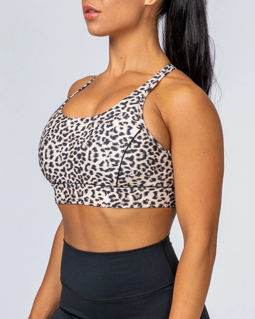 Muscle Nation Womens HIIT Bra - Yellow Leopard 11 Muscle Nation Womens HIIT Bra - Yellow Leopard