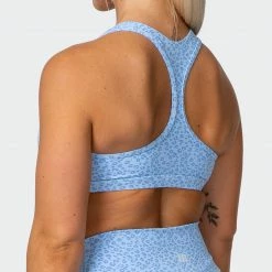 Muscle Nation Flex Bra - Periwinkle Mini Cheetah Print 13 Muscle Nation Flex Bra - Periwinkle Mini Cheetah Print