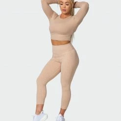 Muscle Nation Signature Scrunch 7/8 Leggings - Brown Sugar Mini Cheetah Print Welcome To The Club 17 Muscle Nation Signature Scrunch 7/8 Leggings - Brown Sugar Mini Cheetah Print Welcome To The Club