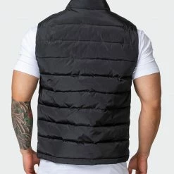 Muscle Nation Unisex Puffer Vest - Black 13 Muscle Nation Unisex Puffer Vest - Black