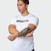 Muscle Nation Strike Tee - White Welcome To The Club